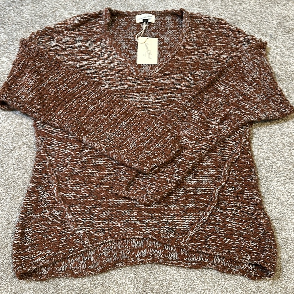 Brown sweater